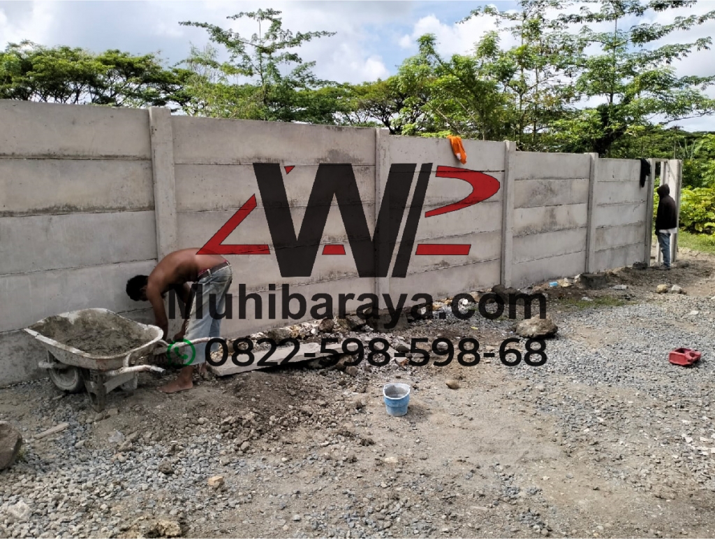 Pagar panel beton makassar muhibaraya.com